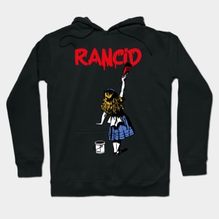 rancid and red girl Hoodie